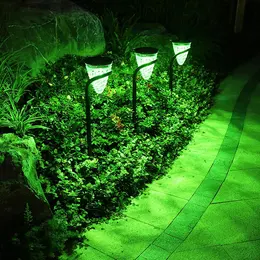 Product image of Outdoor RGB Solar Powered LED Lawn Stake Light