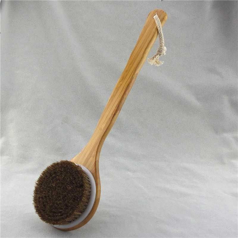 Main product image of Bamboo Handle Bristle Cleaning Brush for General Use