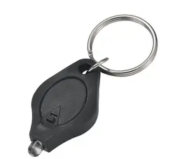 Product image of Compact LED Flashlight with Integrated Key Ring Attachment
