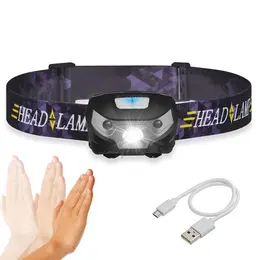 Product image of 3000 Lumen Mini LED Headlamp with Motion Sensor