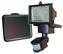 Product image of Solar Powered LED Floodlight with PIR Motion Sensor