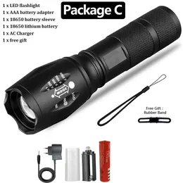 Product image of Rechargeable Waterproof Mini Flashlight for Camping and Riding