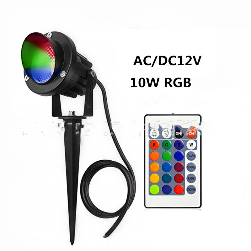 Main product image of 10W RGB Remote Control Outdoor Floodlight