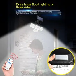 Product image of Solar Powered Garden Lamp with Infrared Motion Sensor