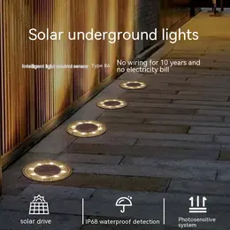 Product image of Solar-Powered Outdoor Garden Light with Induction Sensor
