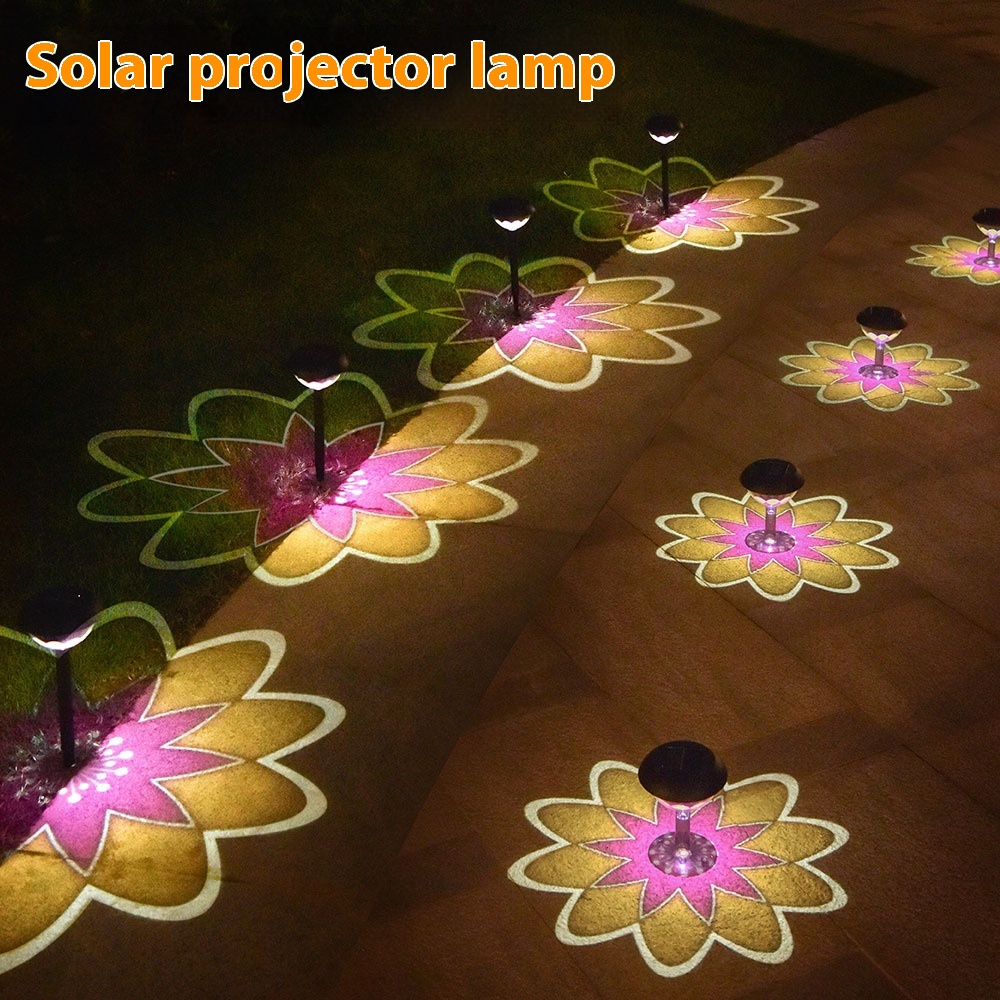 Main product image of Outdoor Waterproof Solar Garden Projector Lamp