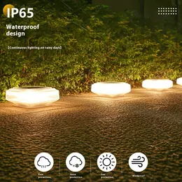 Product image of Solar Powered Square Column Outdoor Lights