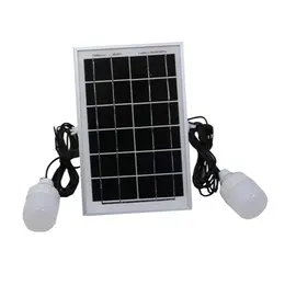 Product image of Solar Powered Garden Lamp with Two Separate Lights
