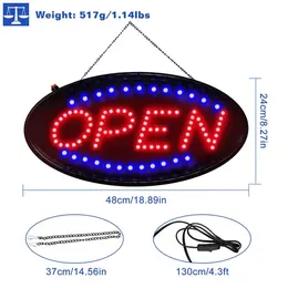 Product image of LED Neon Open Sign, Animated, for Business and Storefronts
