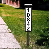 Product image of Solar Powered LED Doorplate Lamp for Outdoor Address Illumination