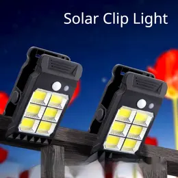 Product image of Outdoor Solar Motion Sensor Clamp-On Light