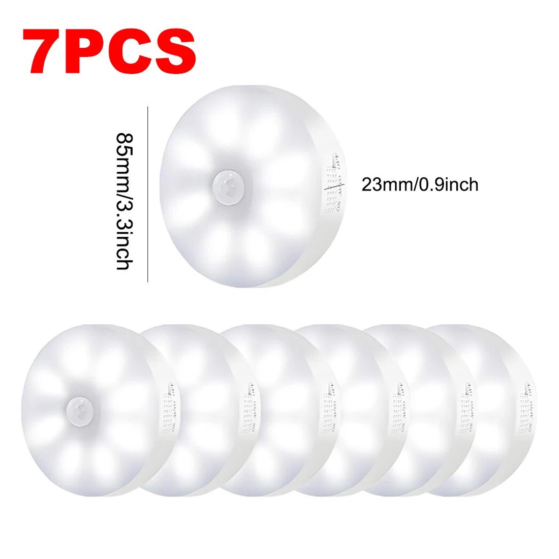 Main product image of USB Rechargeable PIR Motion Sensor LED Light for Cabinet and Stair Illumination