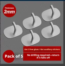 Product image of Industrial Stainless Steel L-Model Hook, White Finish
