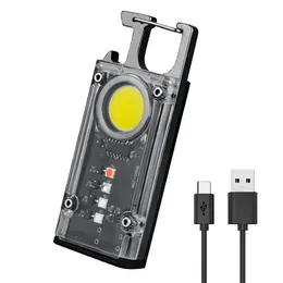 Product image of COB LED Keychain Work Light, USB Rechargeable, Waterproof