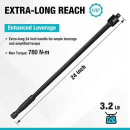Product image of Socket Wrench, 1-2F Drive Size, 24-inch Overall Length