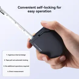 Product image of 5m Metric Tape Measure, Self-Locking, Nylon Coated Blade, Shock Absorbent Case