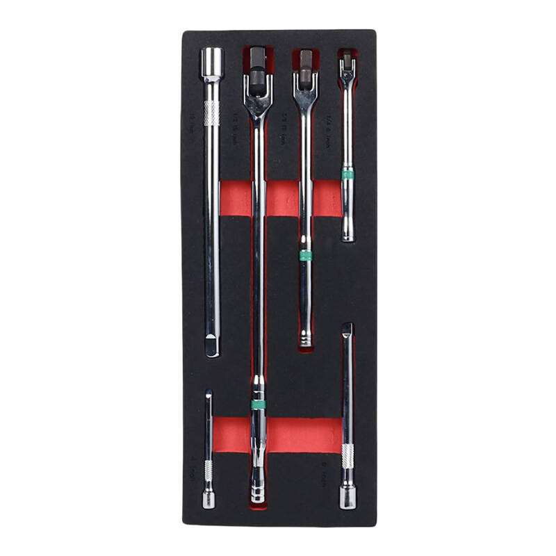 Main product image of 6-Piece Breaker Bar Set for High Torque Fastener Applications