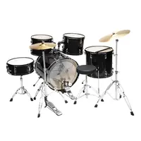 Product image of 22in 5-Drum Poplar Double-Layer Oil Skin Star Dot Black Drum Frame