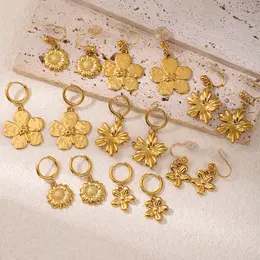 Product image of 304 Stainless Steel 18K Gold Ear Clips for Non-Pierced Ears