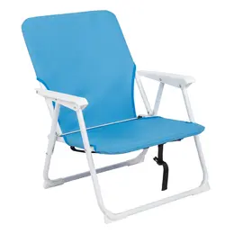 Product image of Blue Oxford Cloth Iron Frame Outdoor Beach Chair