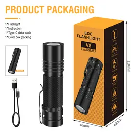 Product image of Camouflage USB Rechargeable Aluminum Flashlight