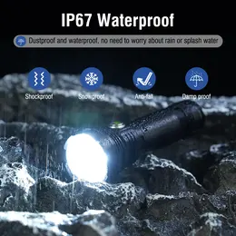 Product image of BORUiT ET28 2500 Lumen 5-LED Type-C Rechargeable Waterproof Flashlight