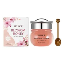 Product image of EELHOE Sakura Lip Gel, 10 g, with Applicator Brush