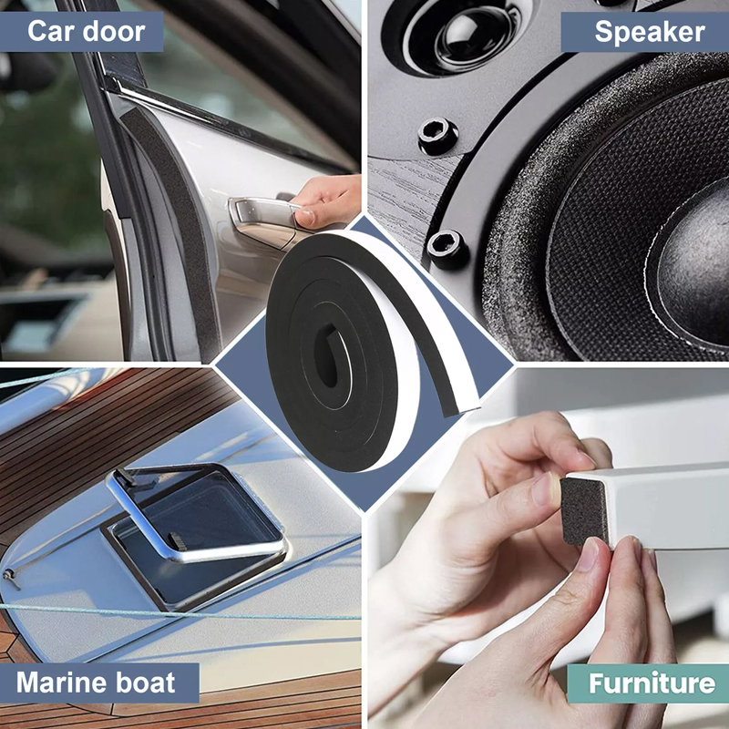 Main product image of Self-Adhesive Foam Weather Strip, 25mm x 4m, Door and Window Seal