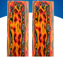 Product image of Colored Wood Material for Knife Handle Fabrication