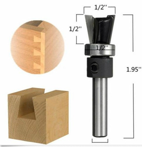 Main product image of Bearing Guided Dovetail Slot Cutter for Woodworking