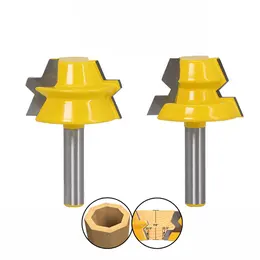 Product image of 8-hedron Woodworking Router Bit for Tenon Milling