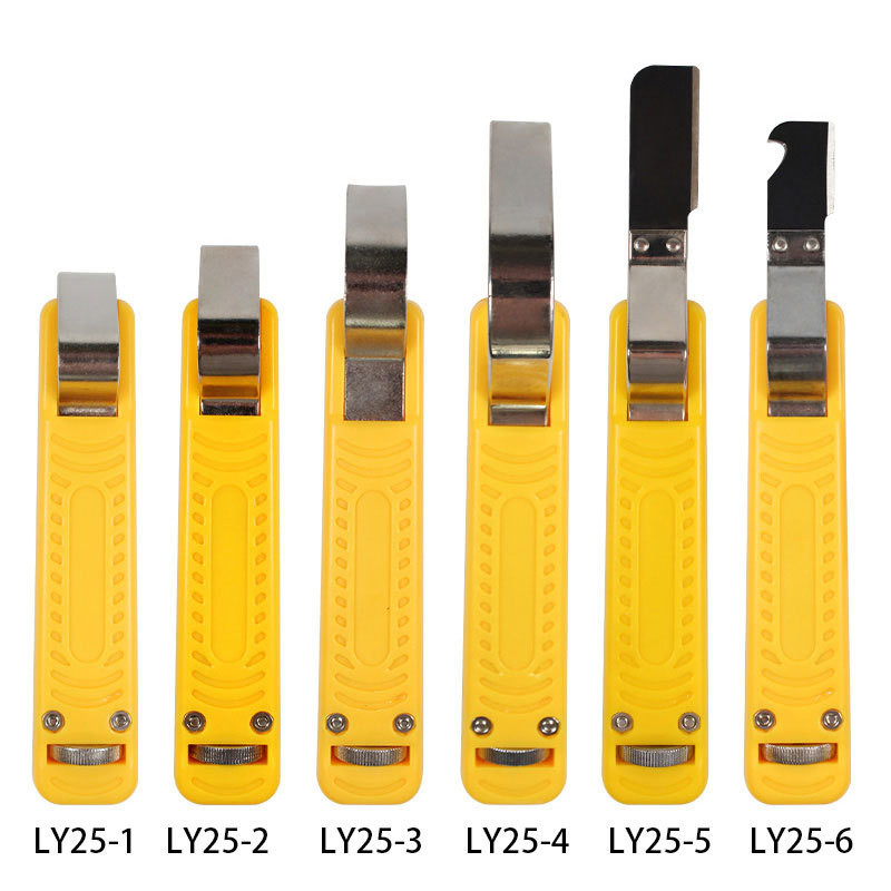Main product image of LY25-1 Adjustable Insulated Round Wire Stripper and Electrician's Knife