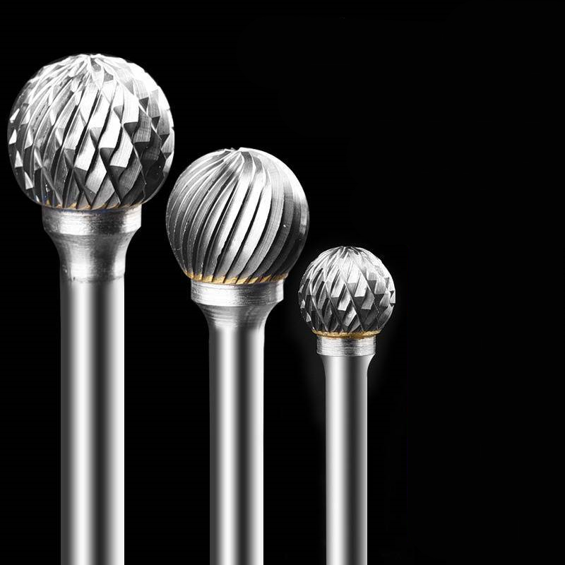 Main product image of D-Type Ball Tungsten Carbide Rotary Burr for Electric Grinders