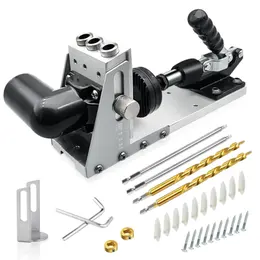 Product image of Pocket Hole Jig Kit with 12-33mm Drill Guide for Woodworking