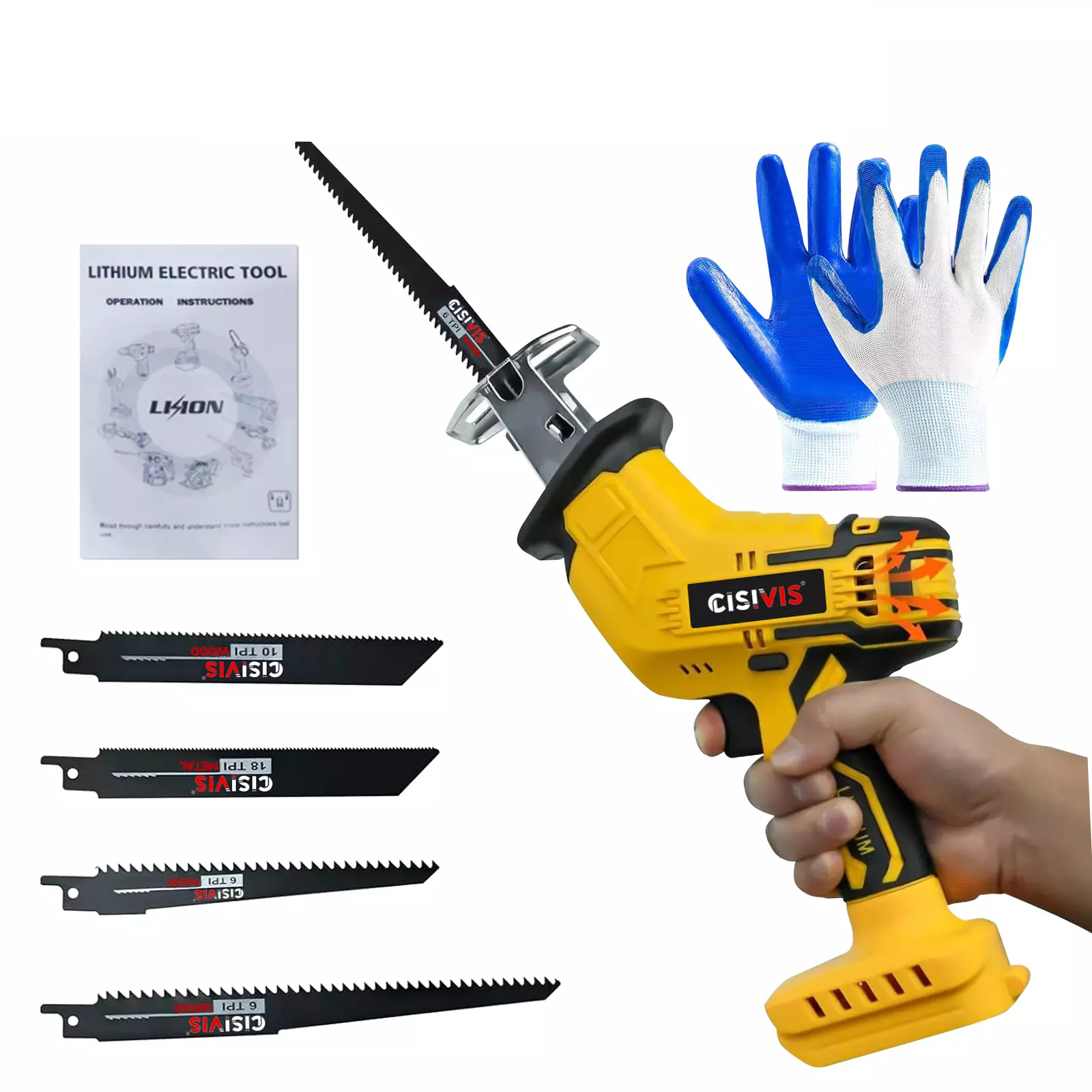 Main product image of 4 Blades for DeWalt 20V Cordless Reciprocating Bone Saws