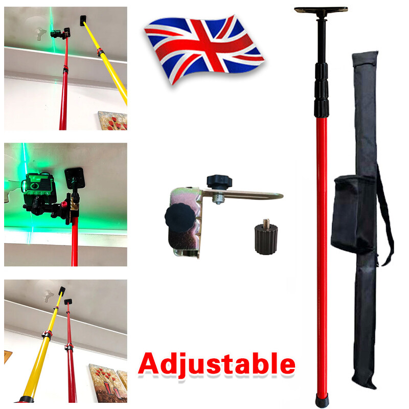 Main product image of 2.8 Meter Adjustable Telescoping Mounting Pole for Laser Levels
