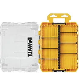 Product image of Medium 8-Compartment Portable Small Parts Organizer Toolbox with Customizable Dividers