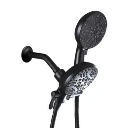 Product image of 3-Way Rain Showerhead and Handheld Shower Combo with Hose and Arm