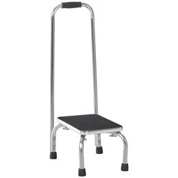 Product image of Metal 1-Step Stool with Handle, Wide Anti-Slip Tread