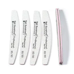 Product image of Half-moon Gray Washable Non-shedding Sanding Nail File