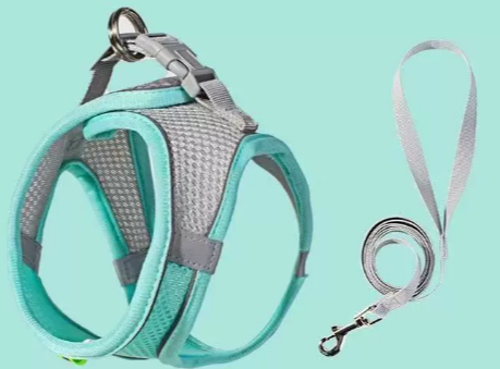 Main product image of Green Nylon Webbing Safety Vest Tether, Medium