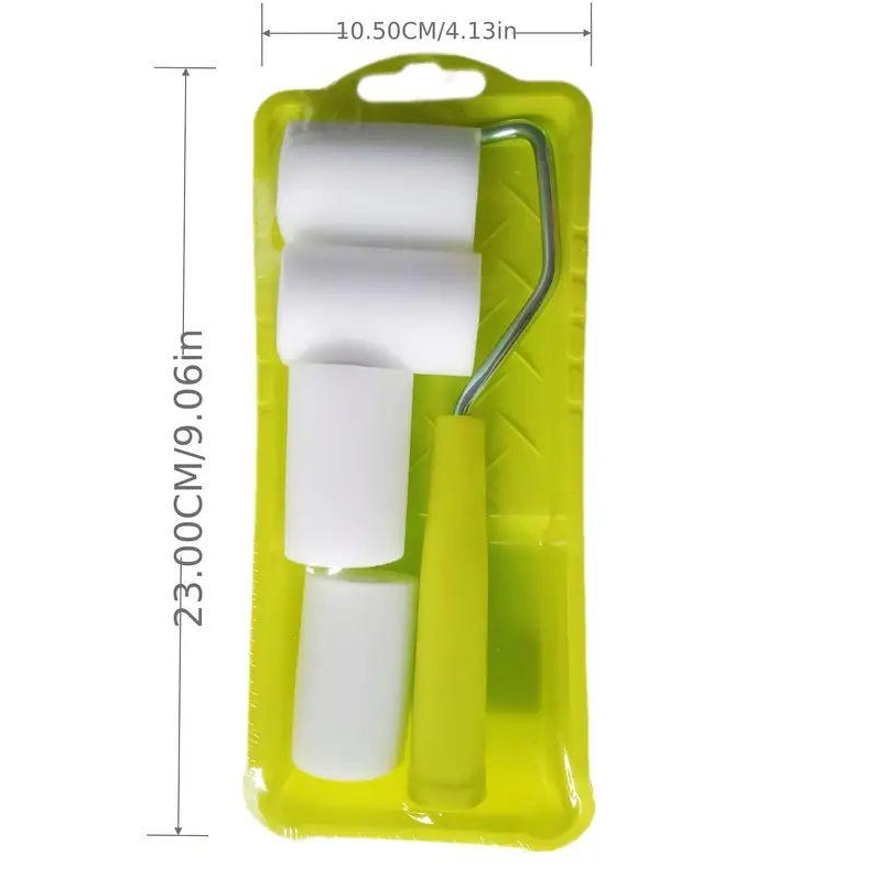 Main product image of Green Roller Brush Set for Industrial Cleaning Tasks