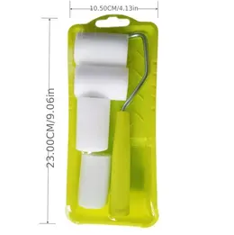 Product image of Green Roller Brush Set for Industrial Cleaning Tasks