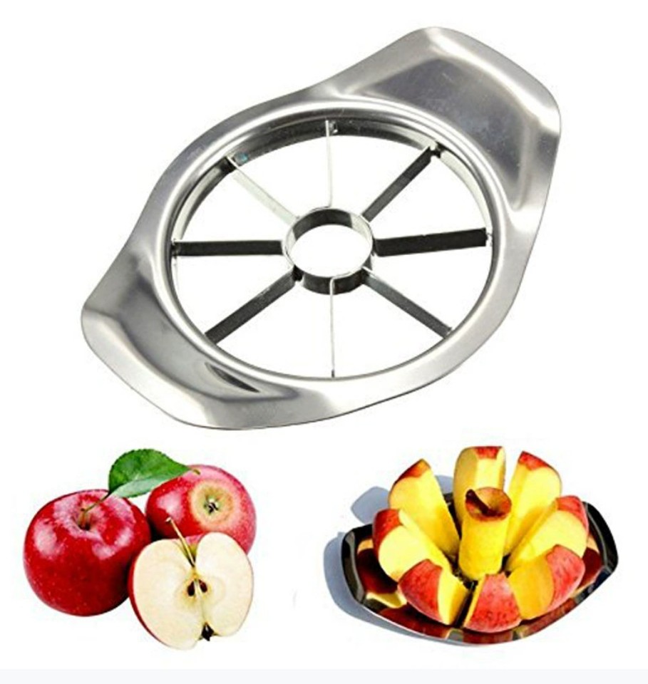 Main product image of Apple Cutter, 410 Stainless Steel Shell, 430 Stainless Steel Blade