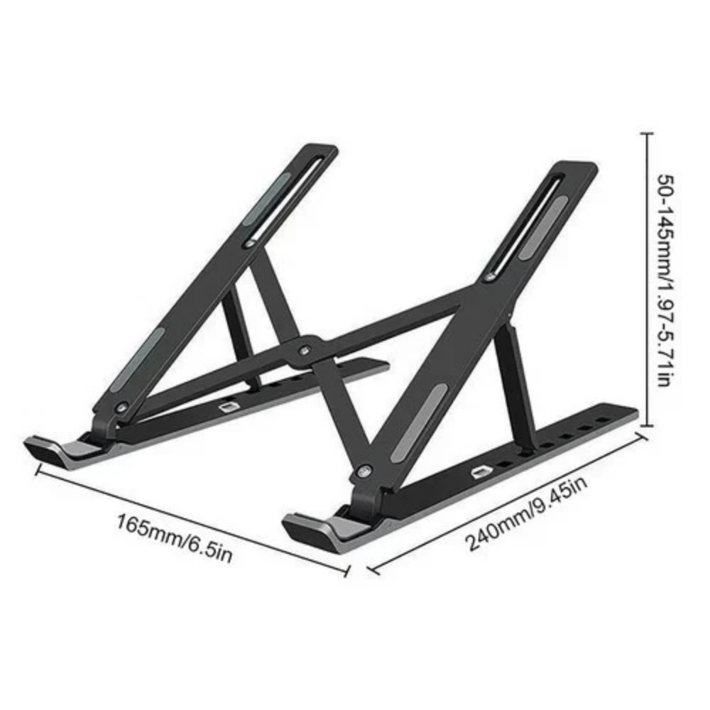 Main product image of Adjustable Portable Laptop Stand and Tablet Holder Desk Riser