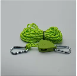 Product image of Tent Reflective Pulley Set, Green, Polypropylene and Galvanized Iron