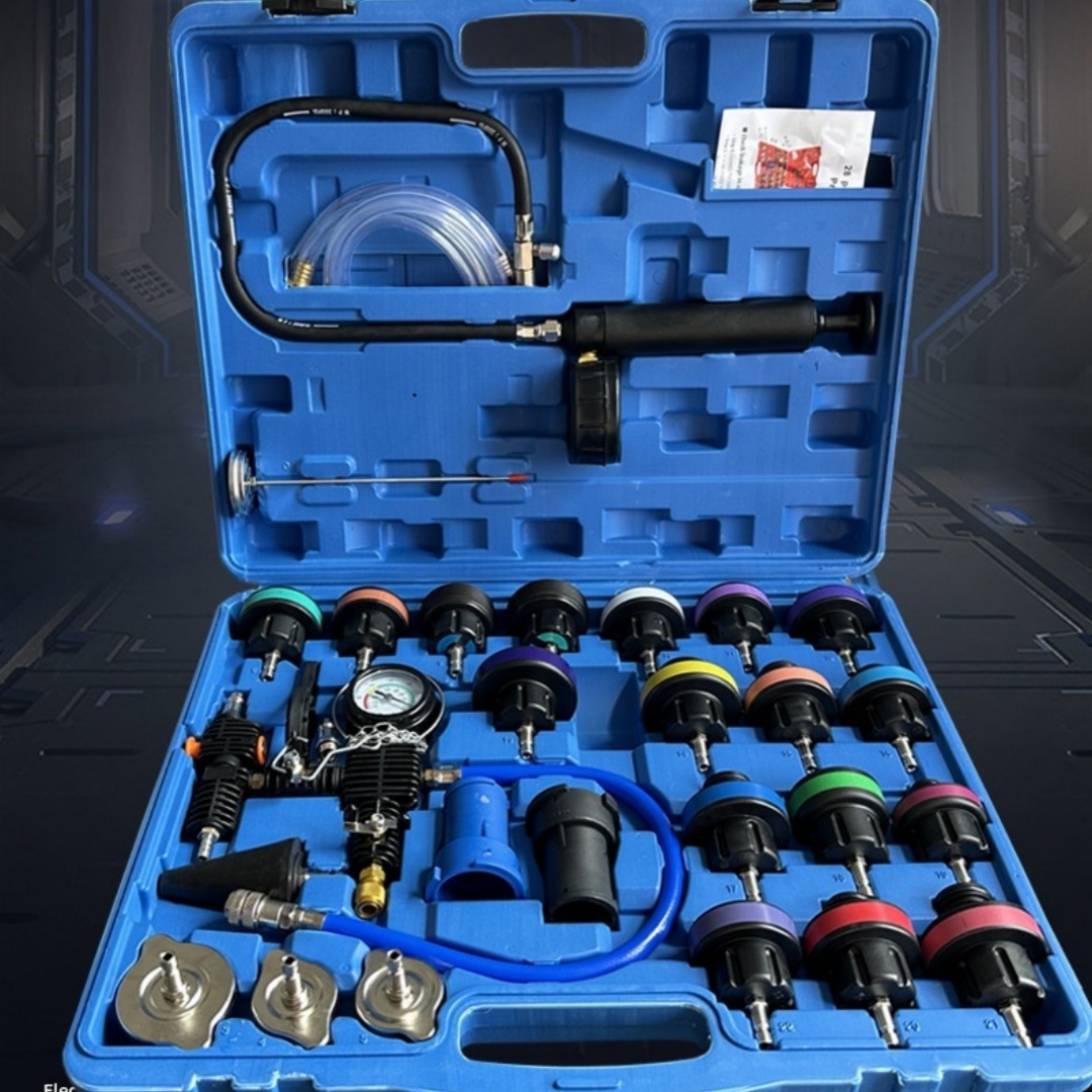 Main product image of 28-Piece Automotive Cooling System Pressure Tester Kit