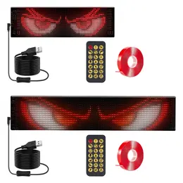 Product image of 2-Pack 16x96 Matrix Programmable LED Vehicle Signs, App Controlled