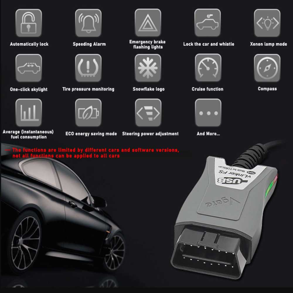 Main product image of ELM327 HSMS-CAN OBD2 Diagnostic Tool for Ford and Mazda Vehicles
