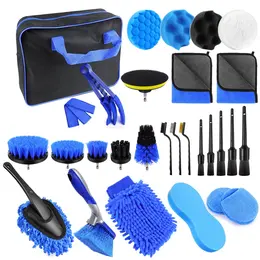 Product image of Car Detailing Brush Set for Interior, Exterior, and Wheels
